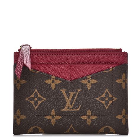 louis vuitton monogram cardholder|louis vuitton zipped card holder.